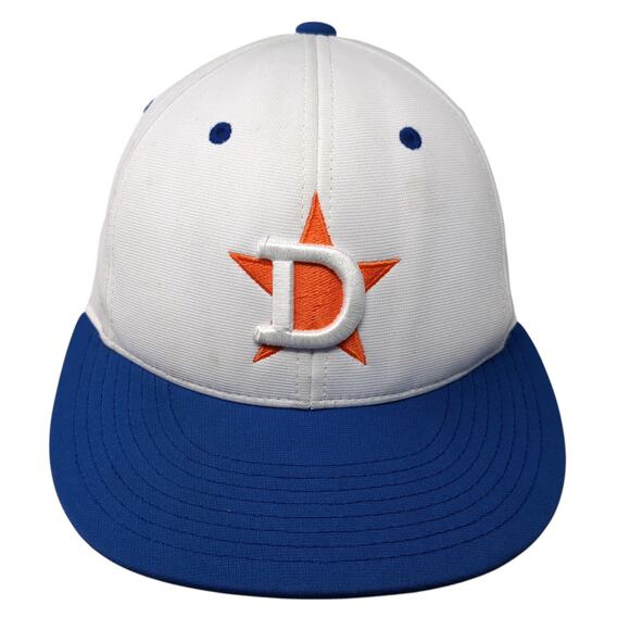 Darien Stars Fitted Baseball Cap Multi S Embroidered Flexfit Pulse Richardson - Picture 1 of 10